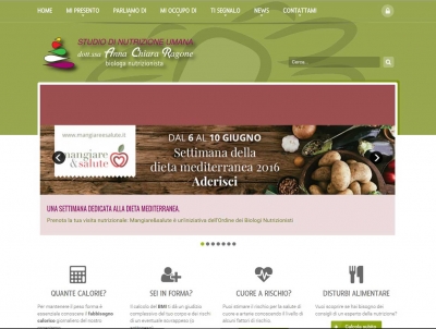 AnnaChiara Ragone Nutrizionista - Restyling 2016